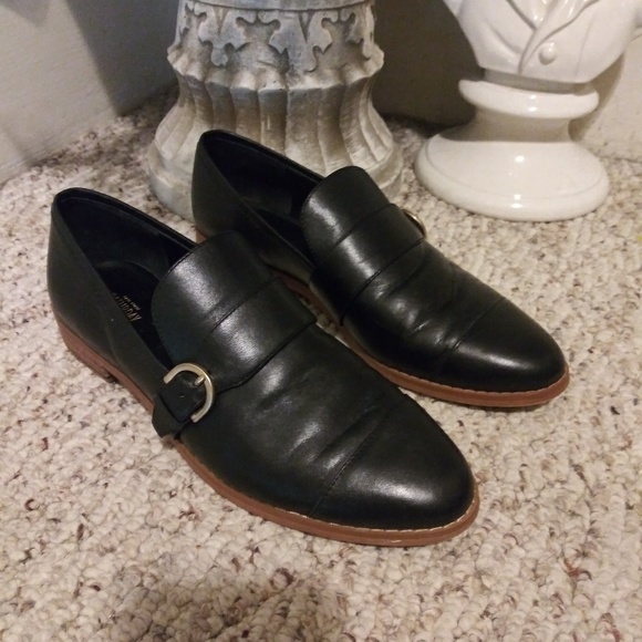 kate spade Shoes - Like New Kate Spade Saturday Blk Leather Loafers